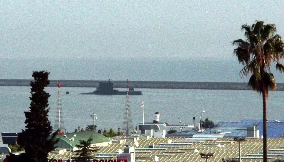 Batıray Denizaltısı Samsun'da