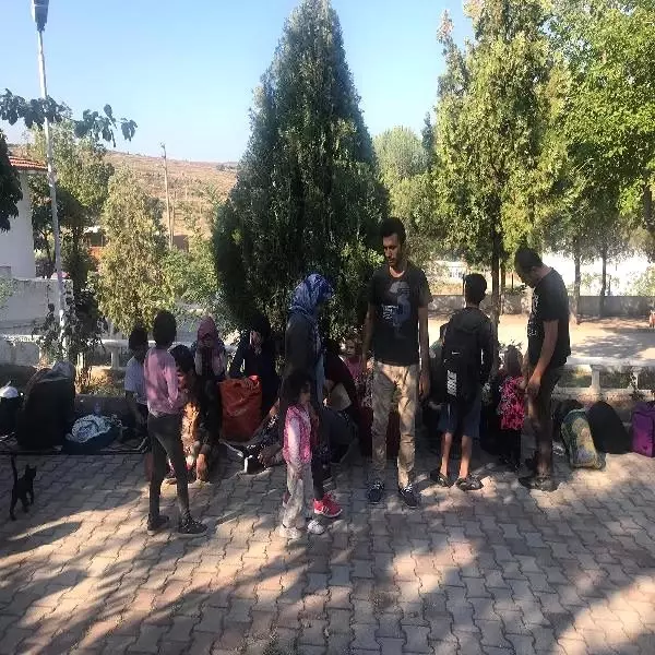 Çanakkale'de 43 kaçak göçmen yakalandı