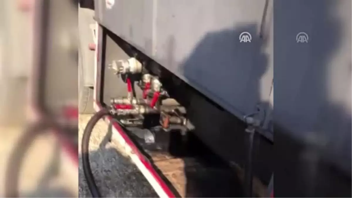Kaçak akaryakıt taşıyan tankerde kullanılan yakıt da kaçak çıktı