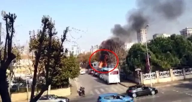 Kadıköy'de lüks cip bomba gibi patladı