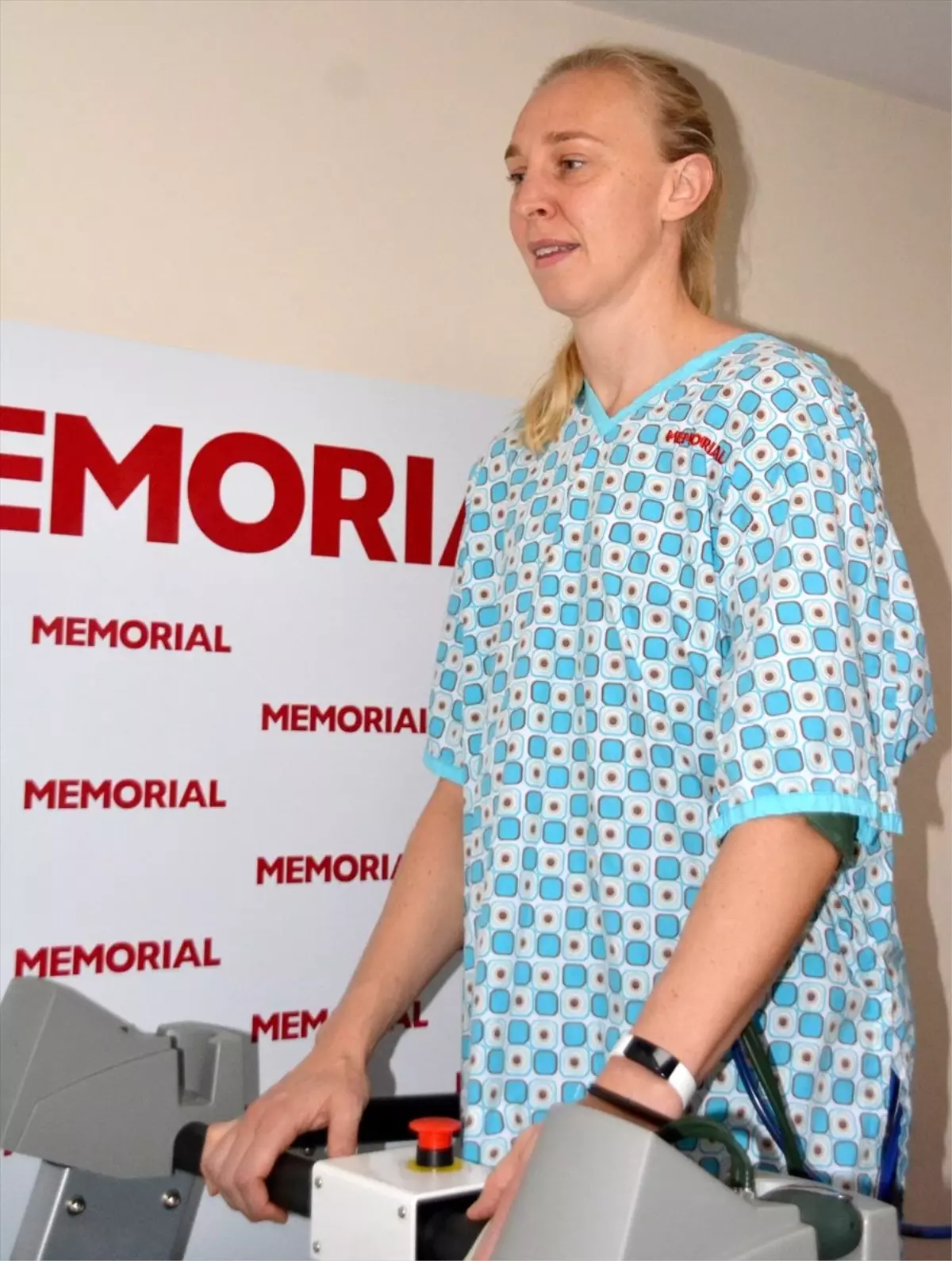 Kayseri Basketbol'un yeni transferi Ann Wauters, sağlık kontrolünden geçti