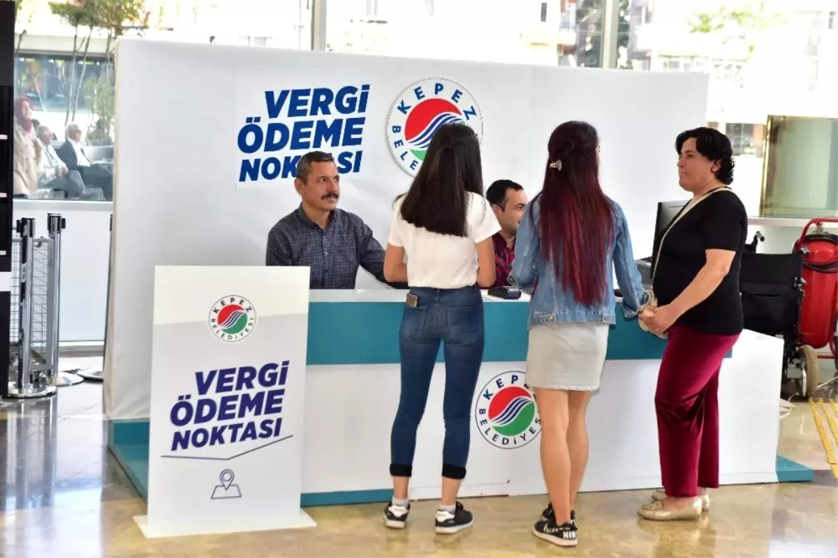 Kepez'den vergi ödeme kolaylığı