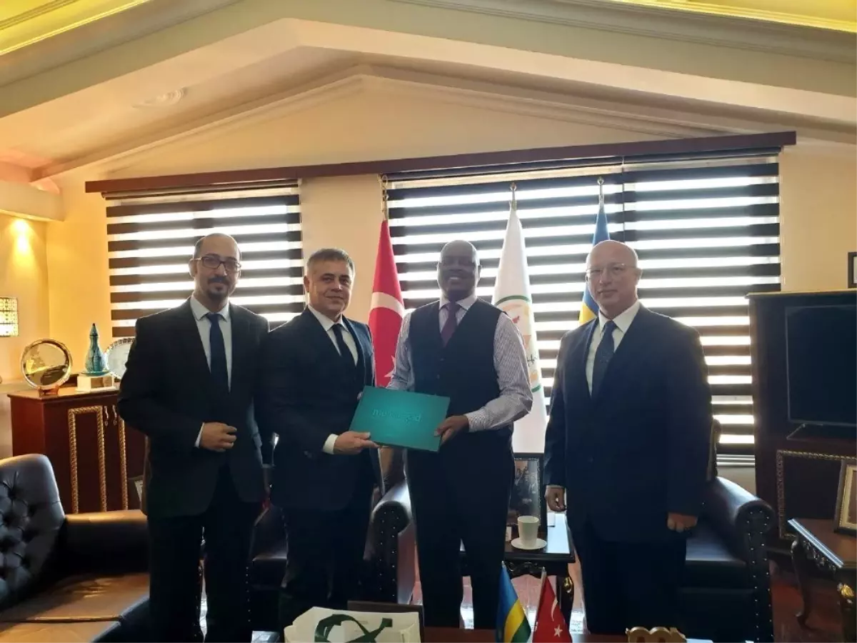 Mersin GİAD üyeleri Ruanda Büyükelçisini ziyaret etti