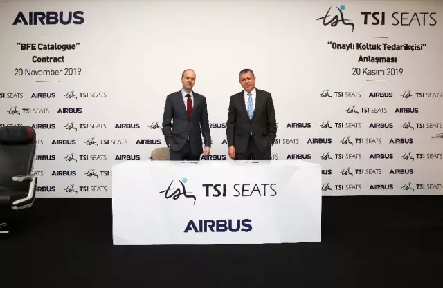 TSI Seats, Airbus'ın koltuk tedarikçisi oluyor TSI Seats, Airbus'ın koltuk tedarikçisi oluyor