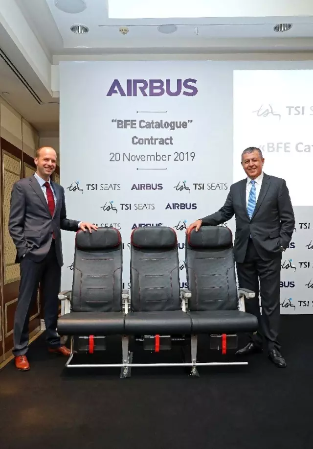 TSI Seats, Airbus'ın koltuk tedarikçisi oluyor TSI Seats, Airbus'ın koltuk tedarikçisi oluyor