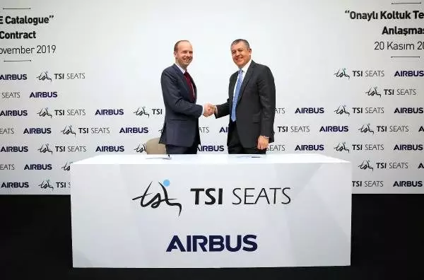TSI Seats, Airbus'ın 'Onaylı Koltuk Tedarikçisi' olmaya hak kazandı TSI Seats, Airbus'ın 'Onaylı Koltuk Tedarikçisi' olmaya hak kazandı