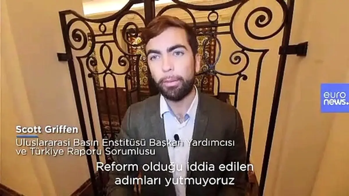 Uluslararası Basın Enstitüsü: Türkiye'de reform olduğu iddia edilen adımları yutmuyoruz