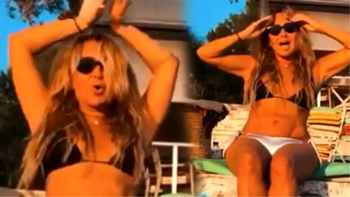 Yonca Evcimik'ten çok konuşulan dans