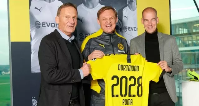 Borussia Dortmund, Puma ile 250 milyon euroluk anlaşma yaptı