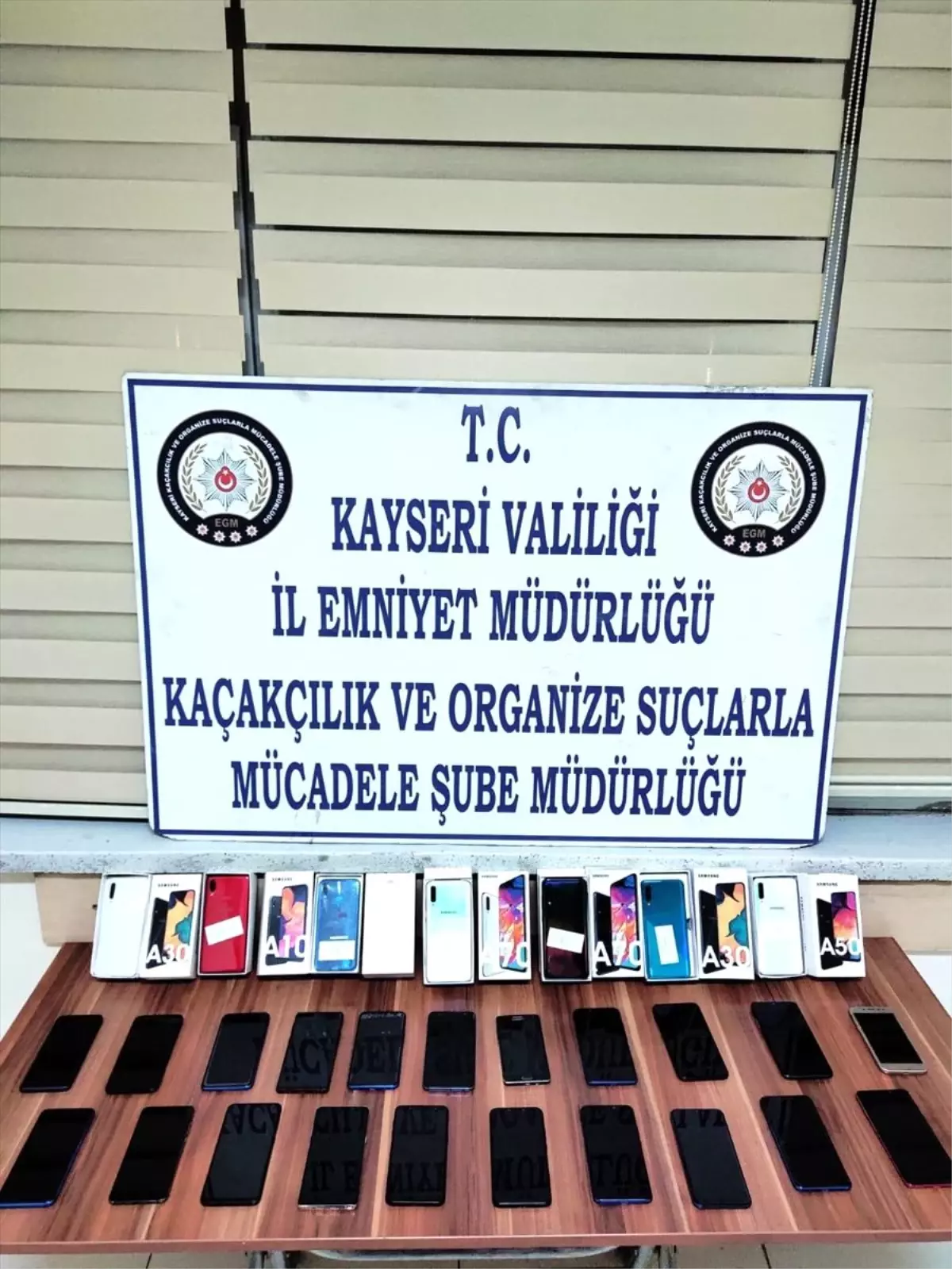 Kayseri'de kaçakçılık operasyonu