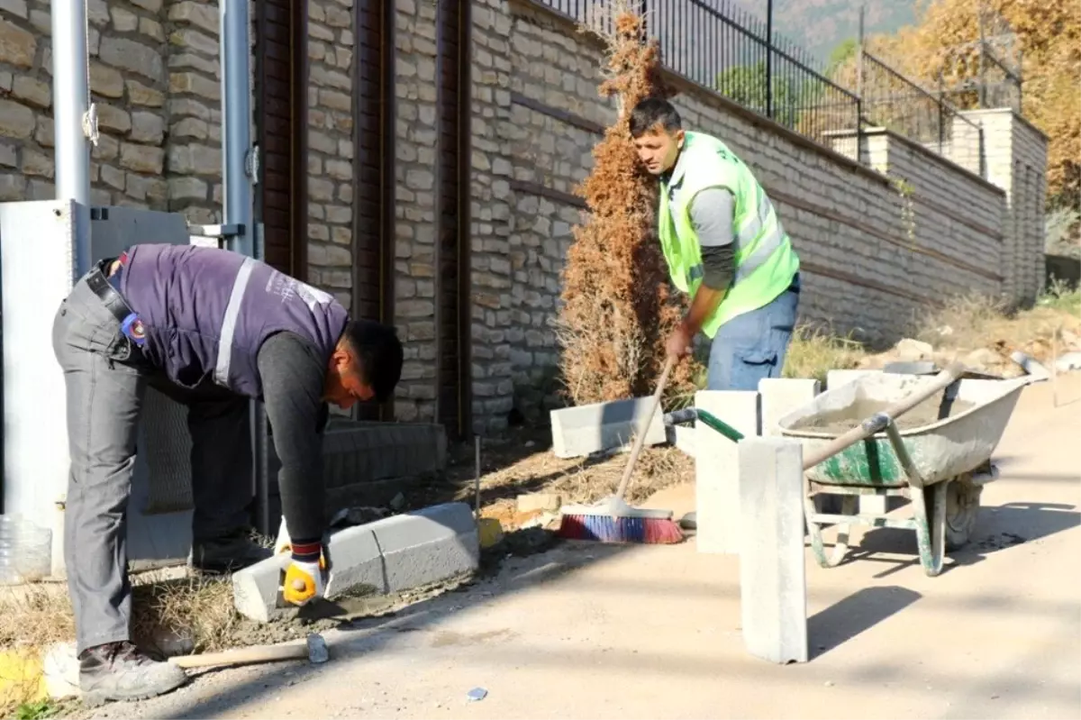 Safranbolu'da belediye çalışmaları sürüyor