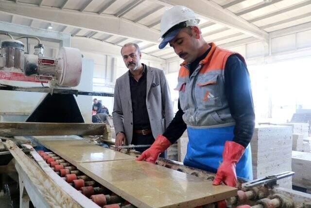 Sivas'a özgü mermer ve travertenler 4 kıtada 18 ülkeye ihraç ediliyor