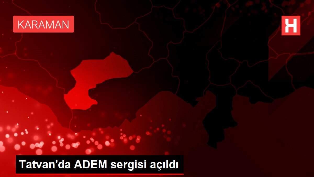 Tatvan'da ADEM sergisi açıldı