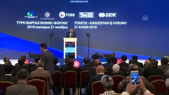 Türkiye-Kırgızistan İş Forumu - Kırgızistan Başbakan Yardımcısı Boronov- İSTANBUL Türkiye-Kırgızistan İş Forumu - Kırgızistan Başbakan Yardımcısı Boronov- İSTANBUL
