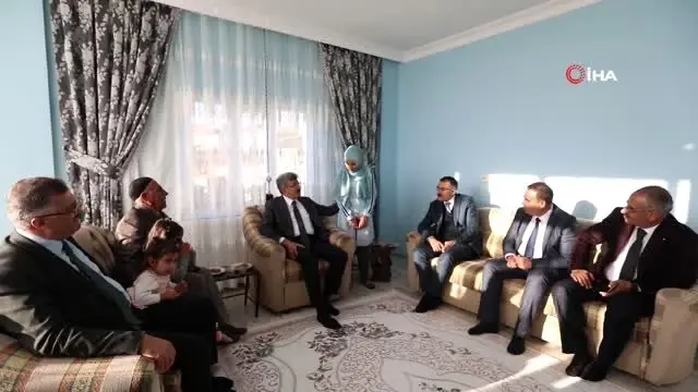 Vali Bilmez'den velilere evlerinde ziyaret