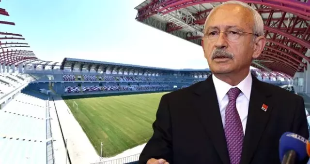 Açılışını Kılıçdaroğlu'nun yaptığı 70 milyonluk stat bomboş kaldı Açılışını Kılıçdaroğlu'nun yaptığı 70 milyonluk stat bomboş kaldı