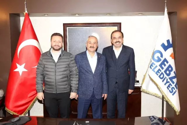 Başkan Büyükgöz'e Karadeniz'den konuk vekiller Başkan Büyükgöz'e Karadeniz'den konuk vekiller