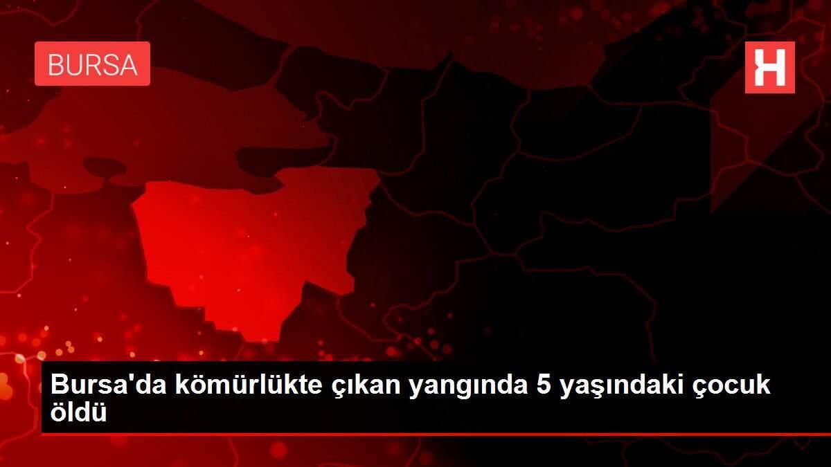 Bursa'da kömürlükte çıkan yangında 5 yaşındaki çocuk öldü