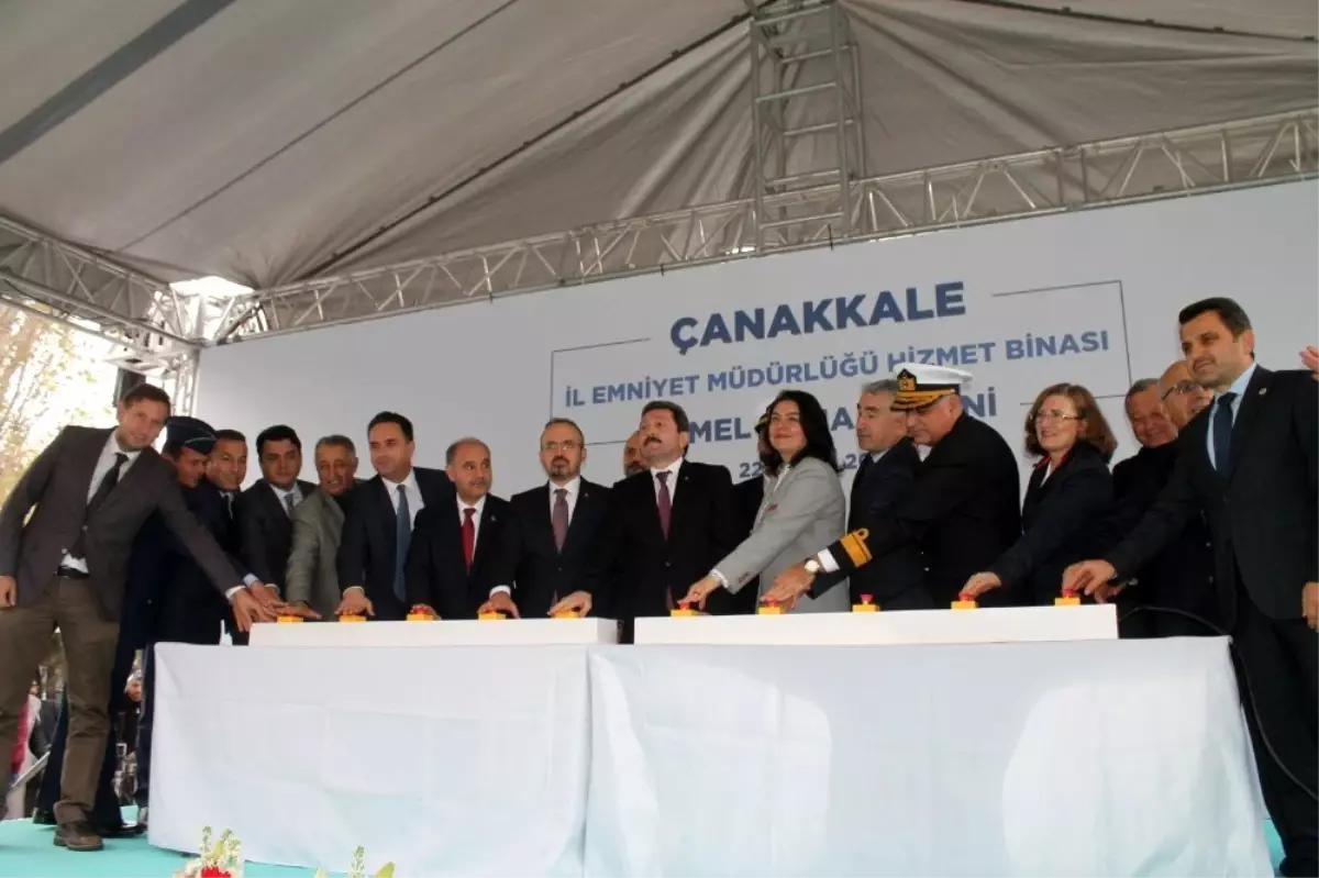 Çanakkale Emniyet Müdürlüğüne yeni hizmet binası
