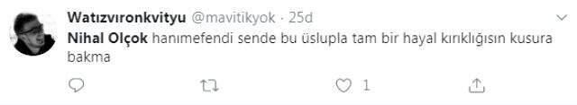 Erdoğan için 'Hayal kırıklığı' diyen Olçok, eleştiri oklarının hedefi oldu