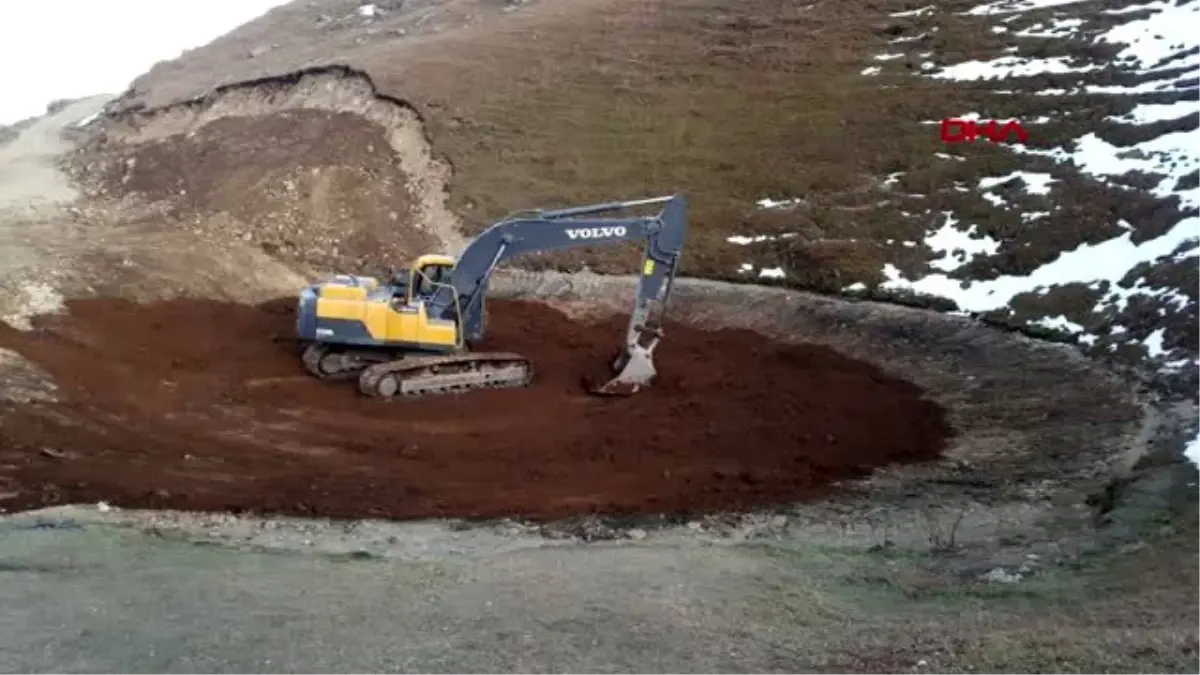 Gümüşhane dipsiz göl'e su verilmeye başlandı
