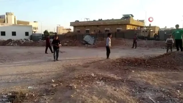 - (Özel) Tel Abyadlı çocukların futbol sevinci