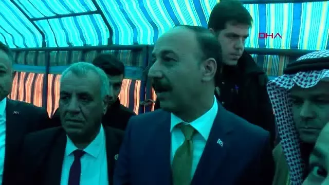 Şanlıurfa tel abyad'da şehitler için mevlit okutuldu, kan davalı aşiretler barıştırıldı
