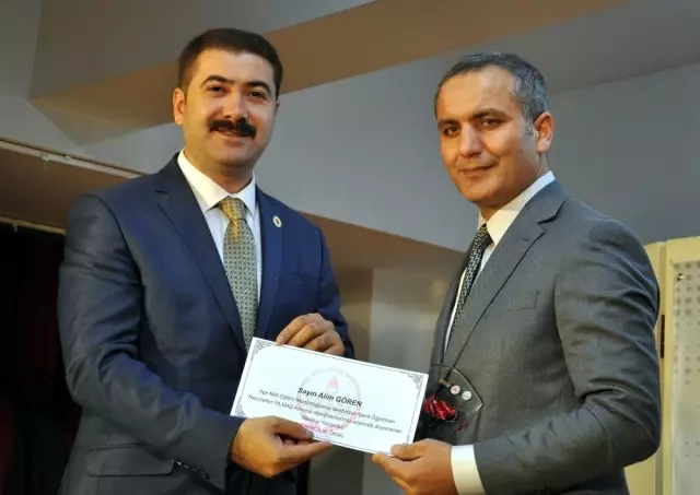 Şehit öğretmen Necmettin Yılmaz öğretmenler gününde anıldı Şehit öğretmen Necmettin Yılmaz öğretmenler gününde anıldı