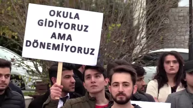üniversite öğrencileri ulaşım zammına tepki gösterdi üniversite öğrencileri ulaşım zammına tepki gösterdi