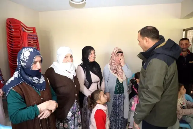 Vali Kaldırım, Evleri yeniden inşa etme noktasında çalışma başladı
