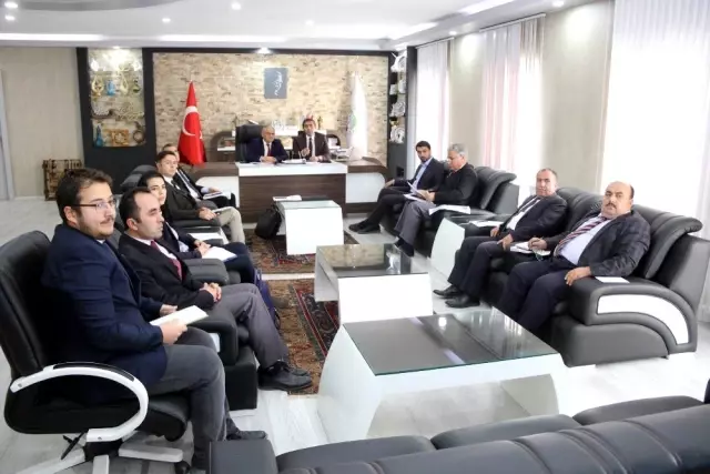 Yahyalı Belediyesi ve KASKİ'den yatırım toplantısı