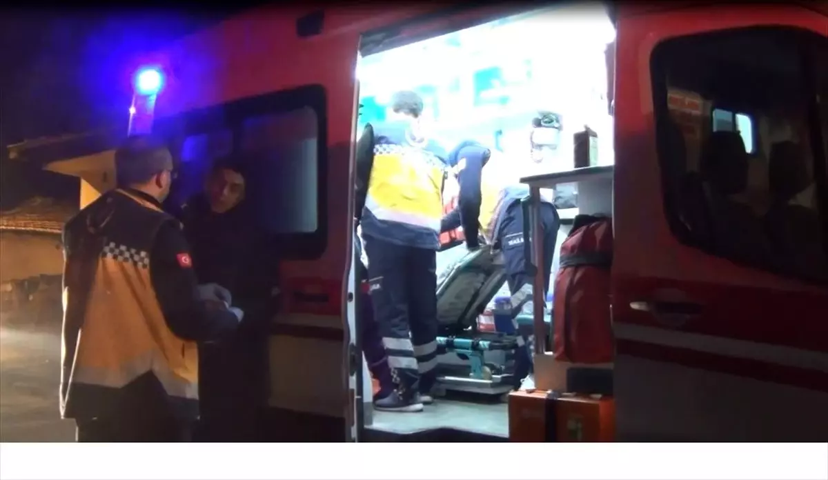 Kırıkkale'de ev yangını