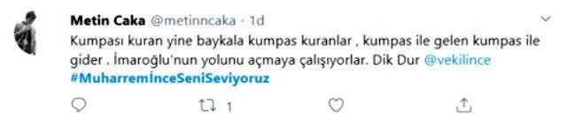 Rahmi Turan'ın açıklaması sonrası Muharrem İnce sosyal medyada gündem oldu