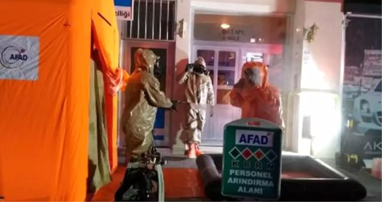 Gönderilen mektupta kimyasal madde çıktı: Zarfı açan kişi ve ailesi karantinaya alındı