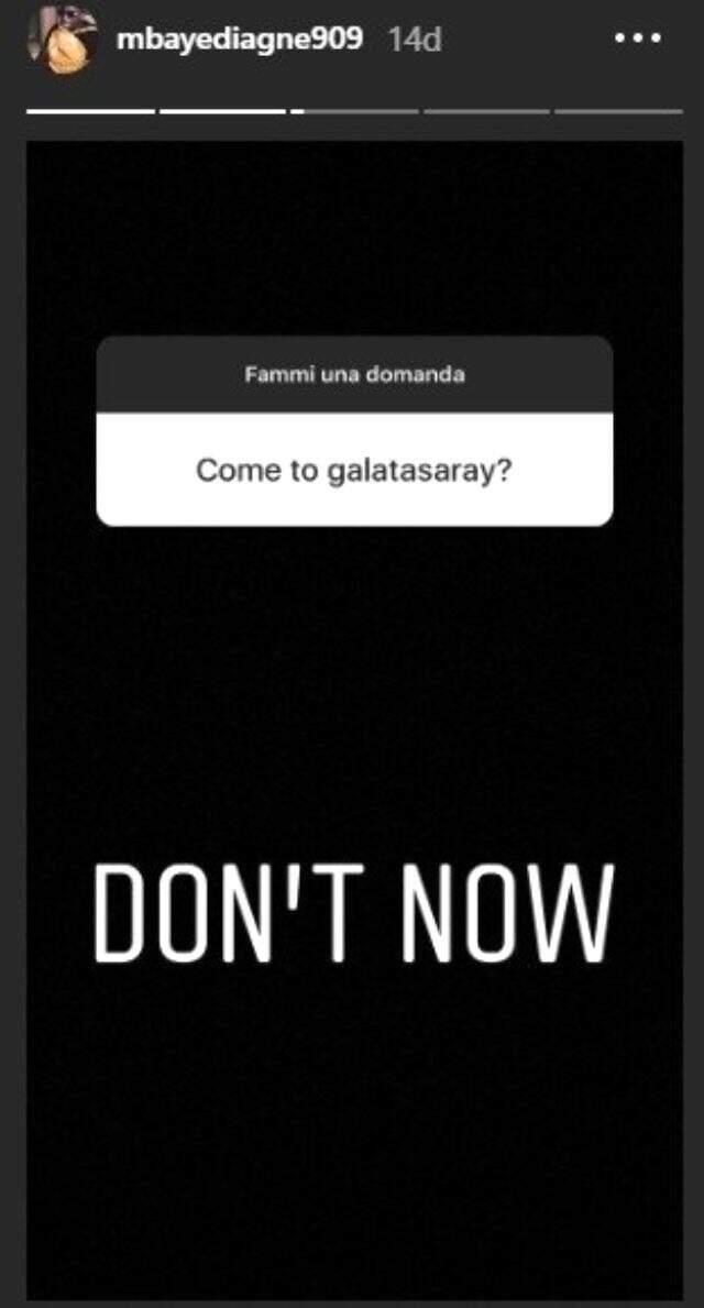Diagne, 'Galatasaray'a dönecek misin' sorusuna cevap verdi!