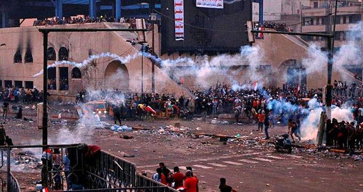 Irak'taki protestolarda sokaklar kana bulandı: 7 ölü
