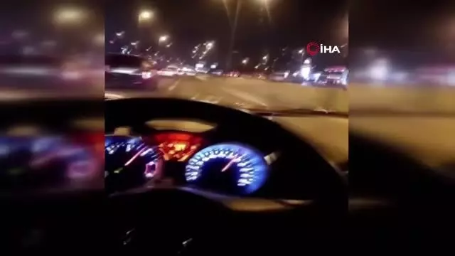 İstanbul trafiğini makas atarak birbirine katan magandalar kamerada