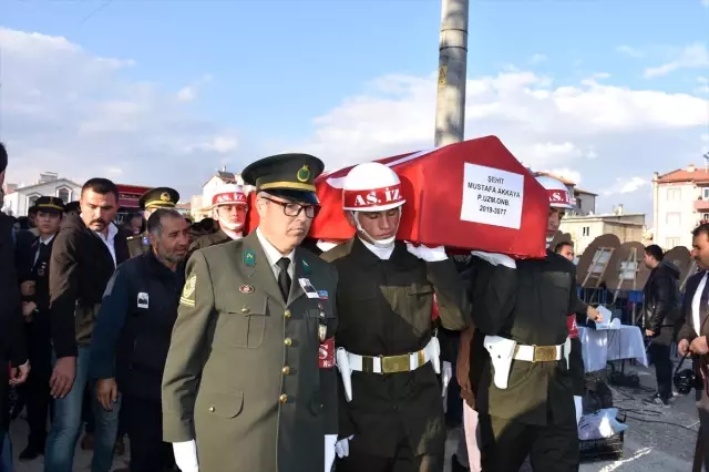 Şehit Akkaya, son yolculuğuna uğurlandı