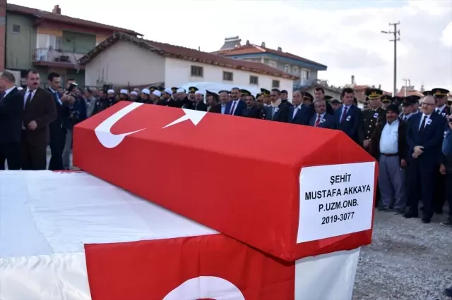 Şehit Akkaya, son yolculuğuna uğurlandı