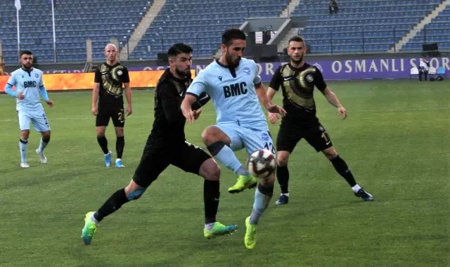 TFF 1. Lig: Osmanlıspor: 2 - Adana Demirspor: 3 TFF 1. Lig: Osmanlıspor: 2 - Adana Demirspor: 3