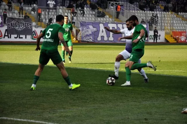 TFF 2. Lig: Afjet Afyonspor: 2 - GMG Kırklarelispor: 2