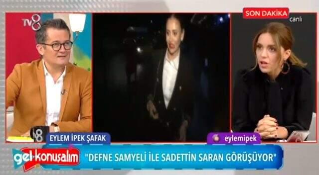 Emina Jahovic'ten ayrılan Sadettin Saran'ın, Defne Samyeli ile ilgilendiği iddia edildi