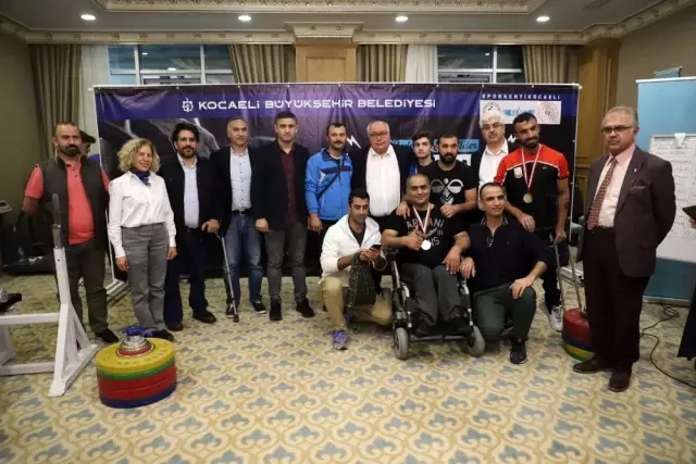 Kocaeli'de Bedensel Engelliler Halter Türkiye Şampiyonası heyecanı Kocaeli'de Bedensel Engelliler Halter Türkiye Şampiyonası heyecanı
