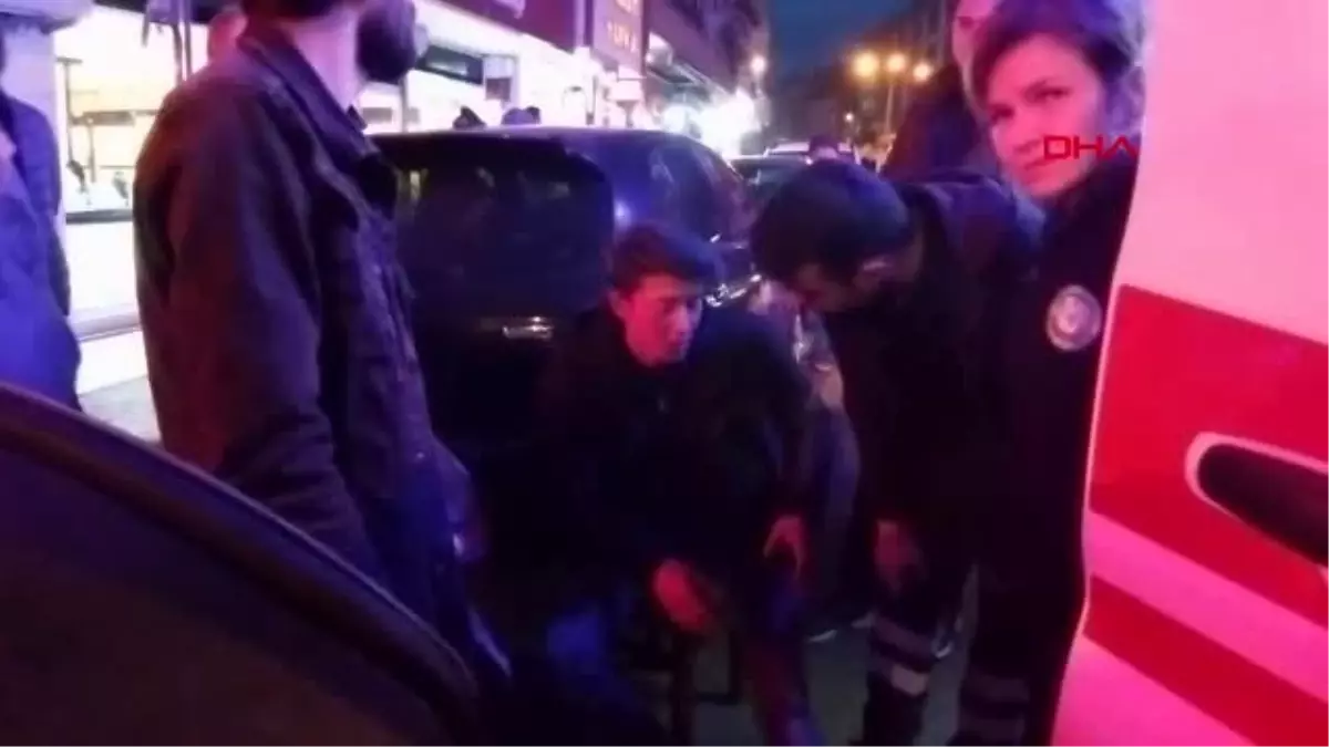 Motosiklete çarpıp kaçan sürücüyü polis yakaladı