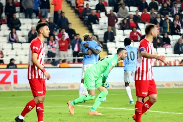 Süper Lig: Antalyaspor: 0 - Gaziantep FK: 1 (İlk yarı) Süper Lig: Antalyaspor: 0 - Gaziantep FK: 1 (İlk yarı)