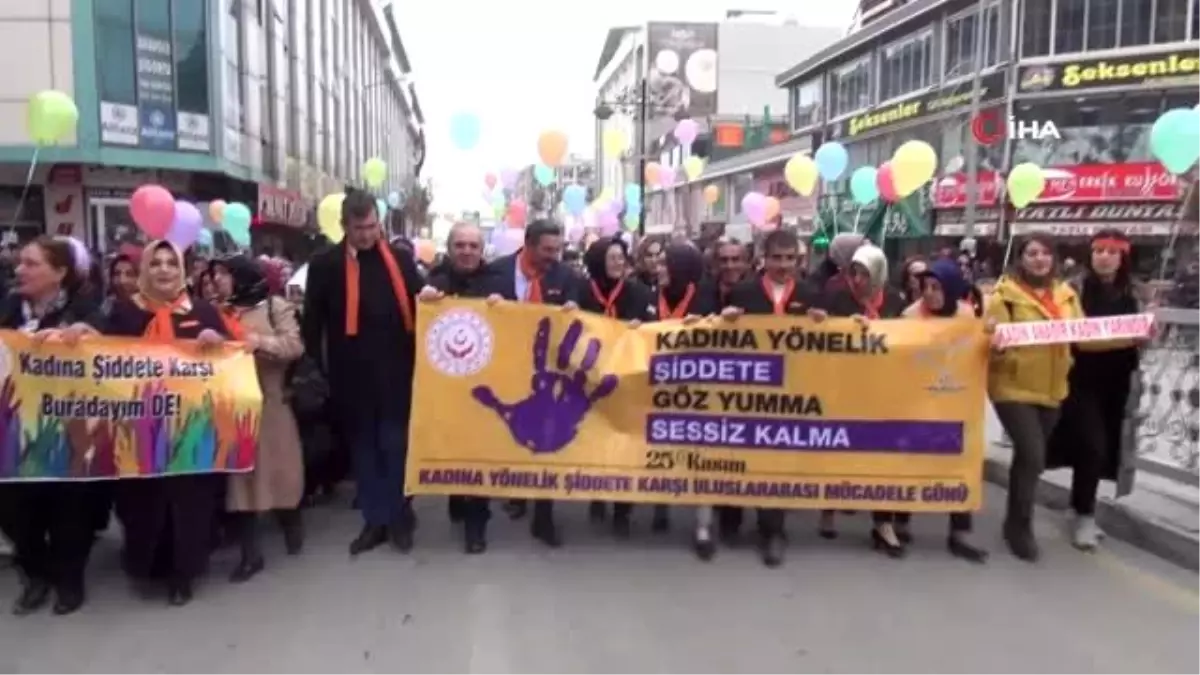 Türkiye, 'Kadına Şiddete' hayır dedi