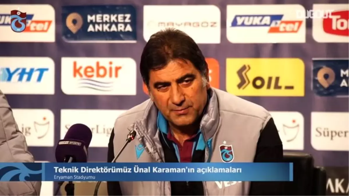 Ünal Karaman Ankaragücü Maçını Değerlendirdi