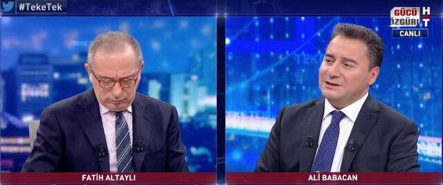 Ali Babacan, AK Parti'den neden istifa ettiğini canlı yayında açıkladı