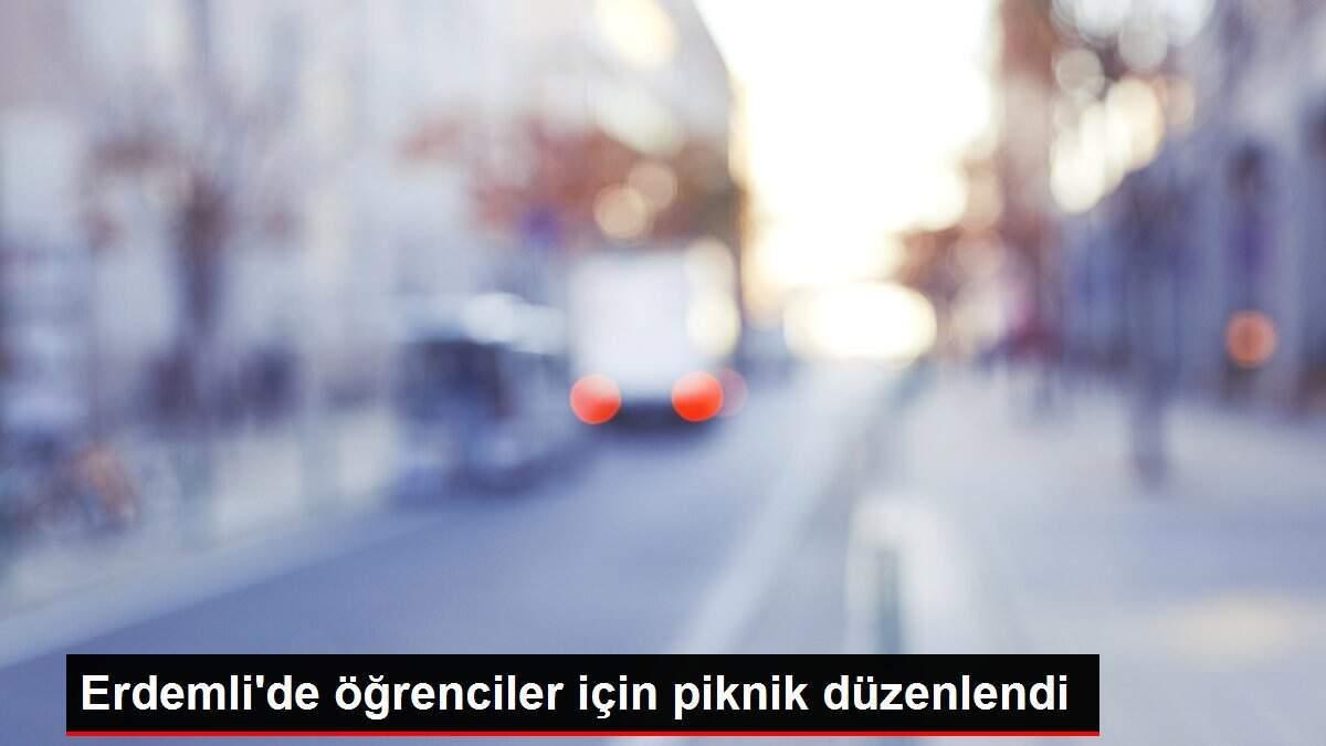 Erdemli'de öğrenciler için piknik düzenlendi