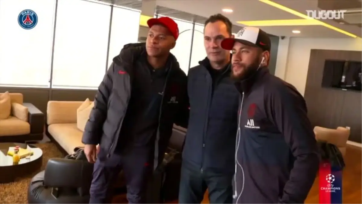 PSG'nin Madrid Yolculuğu